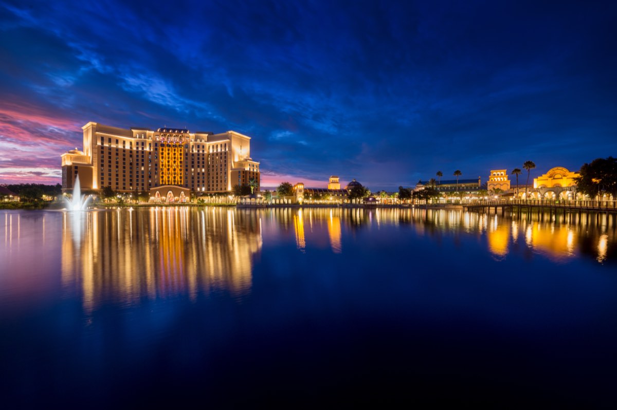 Disney's Coronado Springs Resort seen from outside