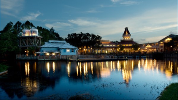 Disney's Port Orleans Resort Riverside seen from outside